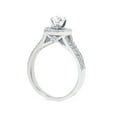 thumbnail image 3 of Bague de Fiançailles Halo Pavé 7/8ct Or Blanc 14K, 3 of 3
