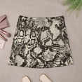 thumbnail image 3 of Vintage Snakeskin Skirt Snake Skin Print Animal Vintage Mini Skirts Summer Aesthetic High-, 3 of 7