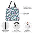 thumbnail image 3 of Bingfone Cute Rabbit Easter Print Lunch Bag Insulated Lunch Box, Small Leakproof Cooler Food Lunch Containers Reusable High Capacity Lunch Tote Bags for Work, Travel, Outdoor, 3 of 5