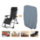 thumbnail image 5 of Funda para silla plegable Bewildely con bolsa de ALMACENAMIENTO gris 71x20x110cm, 5 of 6