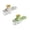 White 1PCS & Green 1PCS, variant on Multipurpose Garlic Mincer And Garlic Crusher Easy Clean Garlic Dishwasher Sturdy Compact And Portable Design For Extracts More Paste Per Clove 2PCS Butter Vegetable Peelers for Kitchen Kitchen Small