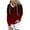 Wine ④, variant on qucoqpe Women's 2025 Fall Winter Fashion Grandient Button Up Drawstring Sweatshirts with Kangaroo Pockets Long Sleeve Hooded Pullover Tops