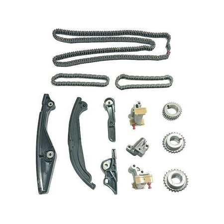 Timing Chain Kit - Compatible with 2013 - 2017 Ford Explorer 3.5L V6 VIN T - Replacement