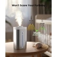 thumbnail image 5 of Humidificador Jack & Rose de acero inoxidable Cool Mist para dormitorio, 5 of 5