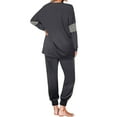 thumbnail image 4 of Kmdttou Womens Sweatshirt for Women's Christmas Print Long Sleeve Sport Pullover Tops + Pants Set on Clearance!, 4 of 7
