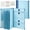 Blue, variant on Important Document Organizer for Family Records, Home Filing System with Tabs and Pockets for Passport, Birth Certificate, Insurance Policies, Legal Documents and Important Papers(Blue)