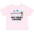 thumbnail image 3 of Inktastic My First Cruise with Cruise Ship and Palm Trees Boys or Girls Baby T-Shirt, 3 of 5
