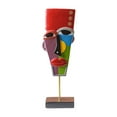 thumbnail image 2 of Estatua de cara Sunnimix EstiloE escultura decorativa de resina 11,5 cm x 6,5 cm x 13,39 cm, 2 of 7