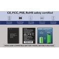 thumbnail image 7 of Battery Replacement For Texas Instruments TI-84 Plus CE C Graphing Calculator, TI NSpire CX/CX II/CX CAS, P11P35-11-N01 & 3.7L12005SPA Battery, Fix Low Dead Power Issue & Error Validating OS Startup, 7 of 7