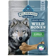 Blue Buffalo Wild Bone Dental Chews Large 10 oz Pack of 2