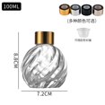 thumbnail image 1 of Shisuyan 2pcs 100ml Clear Glass Diffuser Bottles with Screw Caps Decorative Aromatherapy Containers Reed Oil Fragrance Holder for Home Living Room & Bedroom, 1 of 8
