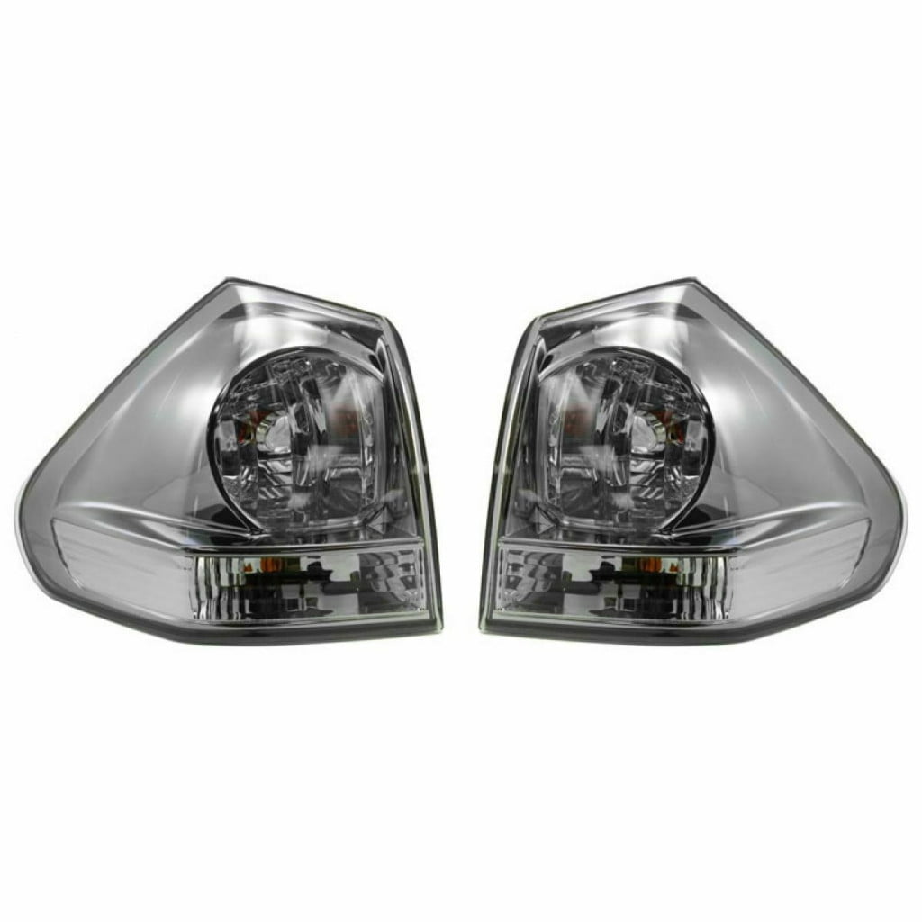 For 2004-2006 Lexus RX330 / 2007-2009 RX 350 Pair Rear Tail Lights Driver and Passenger Side On 2009 Lexus Rx 350 Tail Light Bulb Replacement