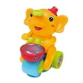 thumbnail image 2 of Walking Musical Toy for Kids - LED Light-Up Singing Calf Toy Car with Drum Sounds, Colorful Flashing Lights & Rotating Motion - Interactive Learning Toy for Toddlers, 2 of 4
