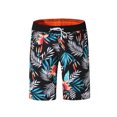 thumbnail image 1 of Guardurnaity Pantalones cortos de playa de poliéster Patrón estampado Piernas anchas Pantalones cortos de verano Pantalones casuales ajustables Prendas para la parte inferior del cuerpo Negro M, 1 of 6
