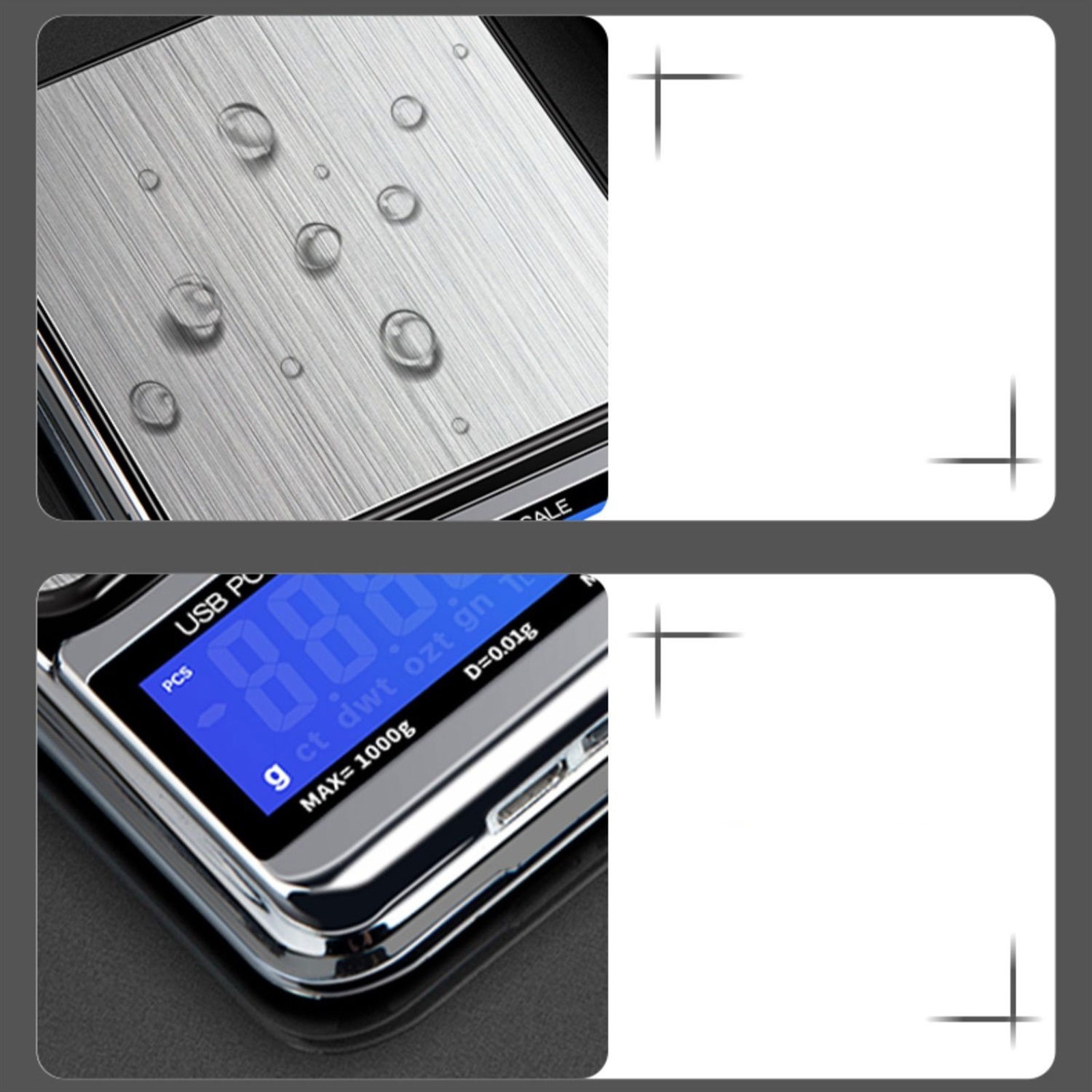 0.01g High-precision Electronic Scales Home Use Small Accurate Grams Scale Tea Weighing Commercial Jewelry Scale Balance Scales
