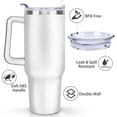 thumbnail image 2 of Gardening 40 oz Tumbler, Plant Lady Vacuum Leak Proof Insulated Mug with Lid Straw Handle,40oz Cup Travel Cup Gardener Gift, 2 of 5