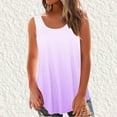 thumbnail image 2 of Seductiva Women's Plus Size Loose V Neck Sleeveless T Shirts Dot T Shirts Baggy T Shirt Sports Gym Women Work Shirts Strappy Casual Loose Summer Tee Top Blouse Tunic Tank Summer Sleeveless Tops, 2 of 5
