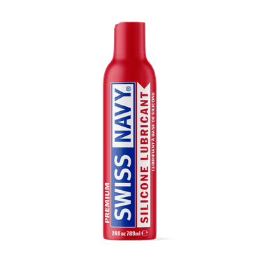 Swiss Navy Premium Silicone Based Lubricant, 24 oz.