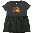 thumbnail image 3 of Inktastic I'm Hot Stuff Cute Dragon Girls Baby Dress, 3 of 5
