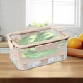 thumbnail image 2 of Outdoor Picnic Cooler Box with Handle | Food & Beverage Storage with Ice Pack | Leak-Proof Insulated Container for Camping & Beach | 23x15x11cm, 2 of 3