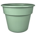 thumbnail image 4 of Mainstays Flint 14" x 18" x 14" Round Green Lily Resin Planter, 4 of 6