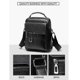 thumbnail image 4 of Men's Shoulder Bag Leather Messenger Bag Men's Shoulder Bag for Men with Wallet, 4 of 4