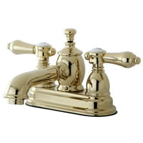 Kingston Brass KS7002BAL 4 in. Centerset Bathroom Faucet, Polished Brass