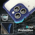 for iPhone 14 Pro Max Case with Glass Camera Lens Protector Film