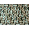 thumbnail image 1 of Ahgly Company Indoor Rectangle Oriental Light Blue Modern Area Rugs, 2' x 4', 1 of 4