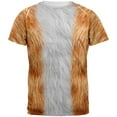 thumbnail image 1 of Costume de Chat Orange Halloween T-Shirt Adulte, 1 of 2