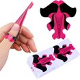 thumbnail image 1 of Plantillas de 100 Uds., papel extensible, forma de uña autoadhesiva con número, pegatinas de extensión para decoración de uñas, extensión de uñas acrílicas de gel UV ER, 1 of 5