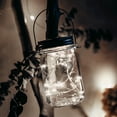 thumbnail image 5 of HIPKZ Mason Jar Lights LED Fairy String Light Solar Lamp Wedding Party Xmas Decorative Garland Lamp Waterproof Solar Powered Lighting Light, 5 of 10