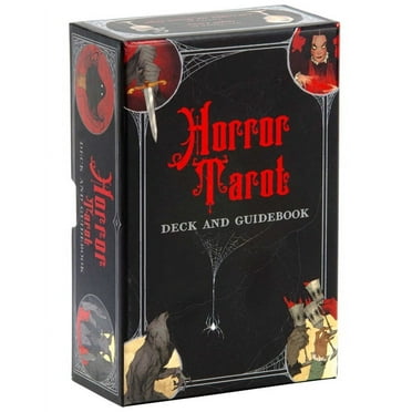 Horror Tarot Deck and Guidebook, (Hardcover)