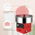 thumbnail image 5 of Ktaxon Cotton Candy Machine with Lid, 15" 980W Electric Cotton Floss Maker, Red, 5 of 7