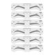 thumbnail image 3 of Juego De Moldes Para Cejas De Maquillaje, Moldeador De Cejas Suave De Peva Con Banda Elástica, Herramienta De Maquillaje Diy Reutilizable Para Principiantes Moyic CE008241-02, 3 of 6