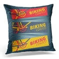 thumbnail image 1 of BSDHOME Housse de Coussin de Compétition Athlète Cyclisme Course Concours d'Essai de Vélo Course de Vélo Tendance 16x16 Pouces, 1 of 1