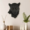 thumbnail image 3 of Resin Animal Wall Decor under $5! Yannianjz Resin Animal Head Wall Mount, Wolf Leopard Bear Bust Sculpture, Home Decor Wall Art for Living Room and Bar, 3 of 5