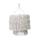 thumbnail image 2 of Pantalla de lámpara bohemia de techo, pantalla de luz bohemia, pantalla de lámpara de macramé, pantalla de lámpara colgante para boda, 2 of 9