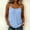 Light Blue, variant on JOANKDMI Linen Tank Tops for Women Spaghetti Strap Sleeveless Scoop Neck Camisole Summer Casual Loose Fit Beach Vacation Cami T Shirts