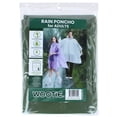 thumbnail image 4 of CTM Adult Waterproof Reusable Rain Poncho by Wootie, 4 of 5