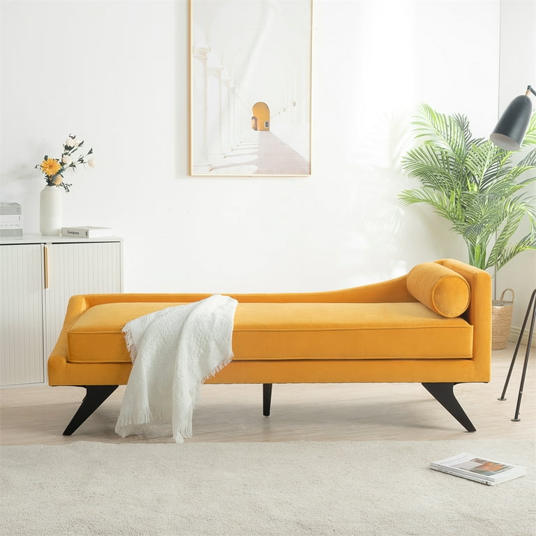 Right arm chaise modern sale