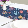 thumbnail image 4 of Yayeee Table Runner 70 inches Long Home Kitchen Dinning Party Decoration, Pink Jellyfish, 4 of 7