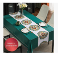 thumbnail image 2 of Manteles Rectangulares Para Mesa Pvc Impermeable color verde, 2 of 4