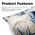 thumbnail image 2 of Rhinoceros Decorative Pillows Covers with Unique Patterns for Bed, Home Decor - Set of 2 Pillow Inserts - Available in 16x16, 18x18, 20x20 Inches for Various Occasions, 2 of 6