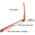thumbnail image 2 of Computer Reading Glasses Lightweight Compact Reader Reading Glasses Reader 2.0x, 2 of 6