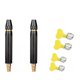 thumbnail image 2 of High Pressure Car Wash Nozzle Adjustable Metal Water Spray Hose Nozzle With 4 Hose Clamps Heavy Duty Brass Connector Garden Hose Nozzle For Car Washing, 2 of 8