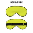 thumbnail image 2 of Naloa Yellow Print Sleep Mask for Sleeper, Light Blocking Sleeping Eye Mask for Women Men, Eye Shade with Adjustable Strap for Travel, Nap,Meditation, 2 of 7