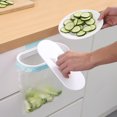 thumbnail image 1 of OUSITAID Hanging Trash Bag Holder - Portable Trash Bag Holder Hanging Trash Garbage Bag Holder with Lid Hanging Kitchen Cupboard Door Back Style Stand Trash Garbage Bag Storage Rack, 1 of 7