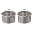 thumbnail image 4 of YFind Kitchen Vegetable Washing Basin Strainer Stainless Steel Sink Drain Strainer, 4 of 10
