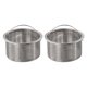 thumbnail image 5 of 2/4pcs Kitchen Sink Strainer Stopper Stainless Steel Drain Basket Waste Plug, 5 of 11